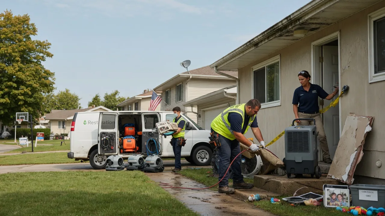 Water Damage Restoration in Vass, NC near me